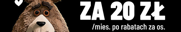 za 20 zł/mies. po rabatach za os.