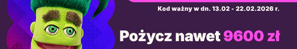 Pożycz nawet 9600 zł RRSO 299,10%