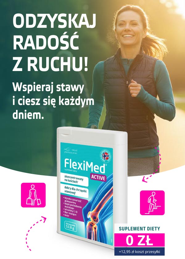 Odzyskaj radość z ruchu! Wspieraj stawy i ciesz się każdym dniem.