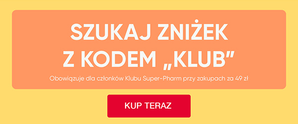 Szukaj zniżek z kodem KLUB.