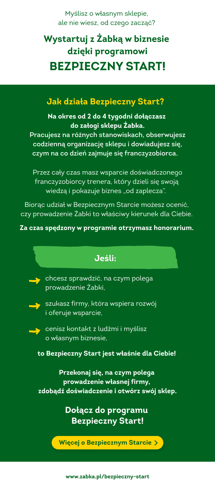 Sprawdźjak otworzyć swoją Żabkę