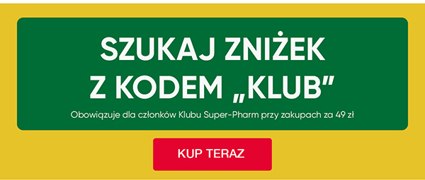 Szukaj zniżek z kodem KLUB.