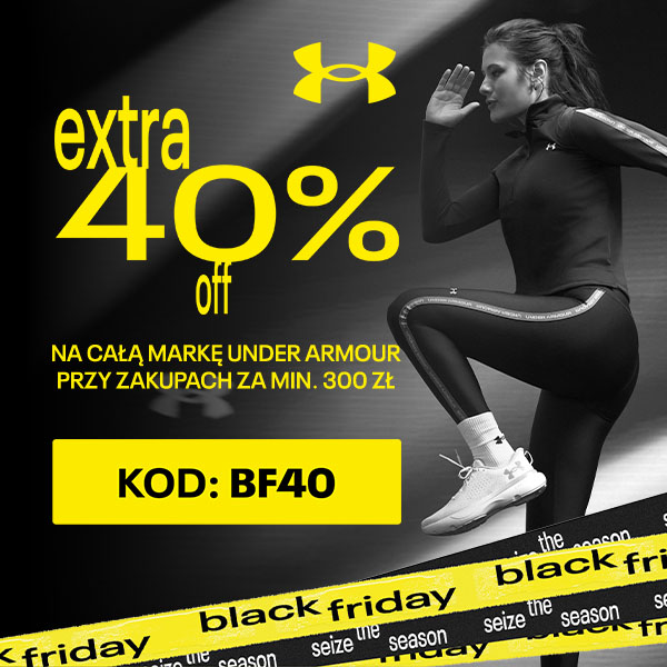 -40% NA PRODUKTY UNDER ARMOUR