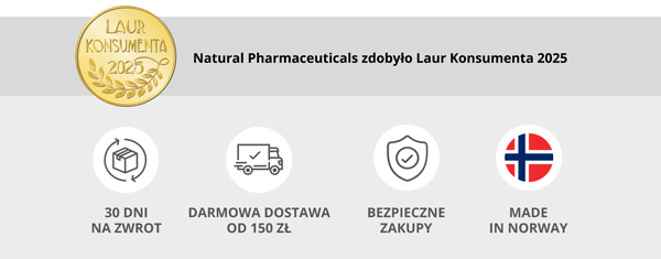 Natural Pharmaceuticals zdobyło Laur Konsumenta 2025