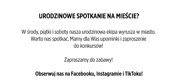 Urodzinowy ranking. Wygraj wycieczkę. Super oferty.